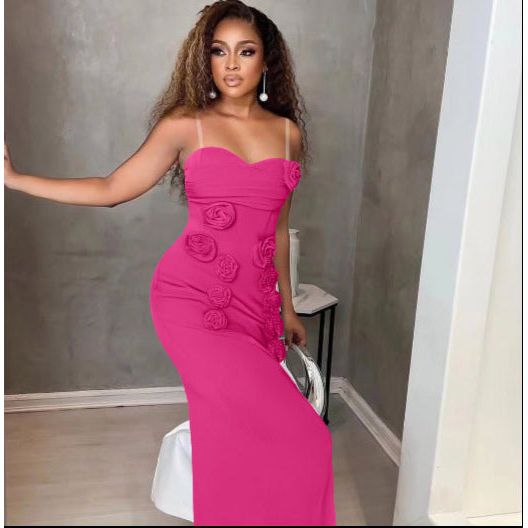 Sleeveless A-line Elegant Draped Neck Mermaid Formal Dress