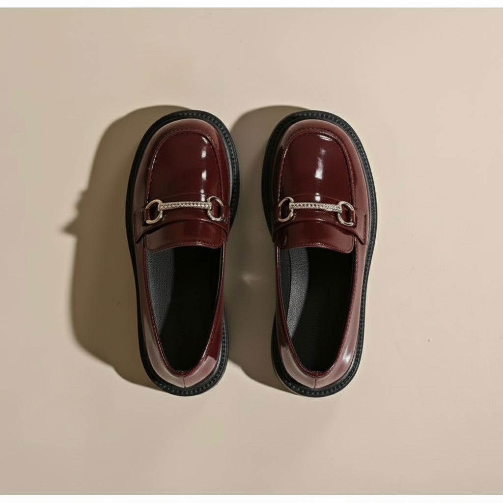 Hongsheng Platform Casual Loafers Shoes.