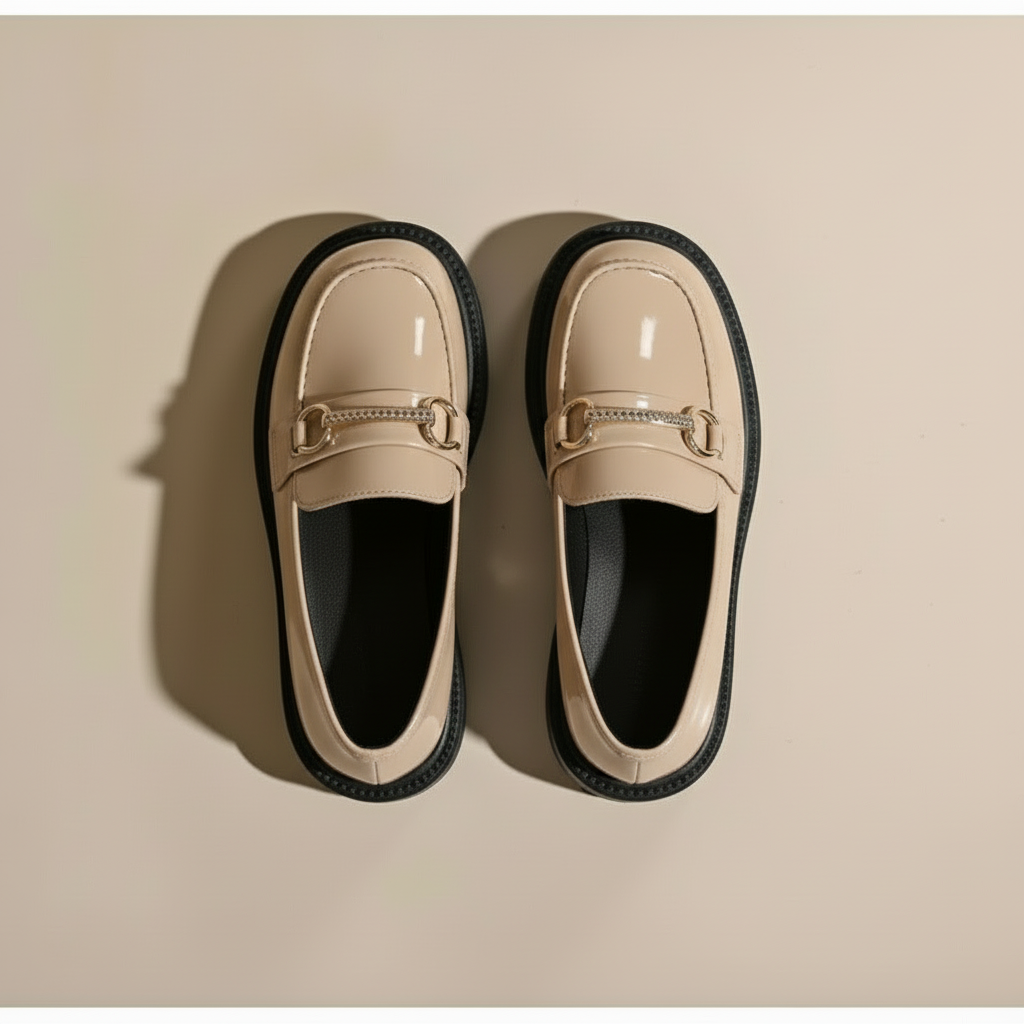 Hongsheng Platform Casual Loafers Shoes.