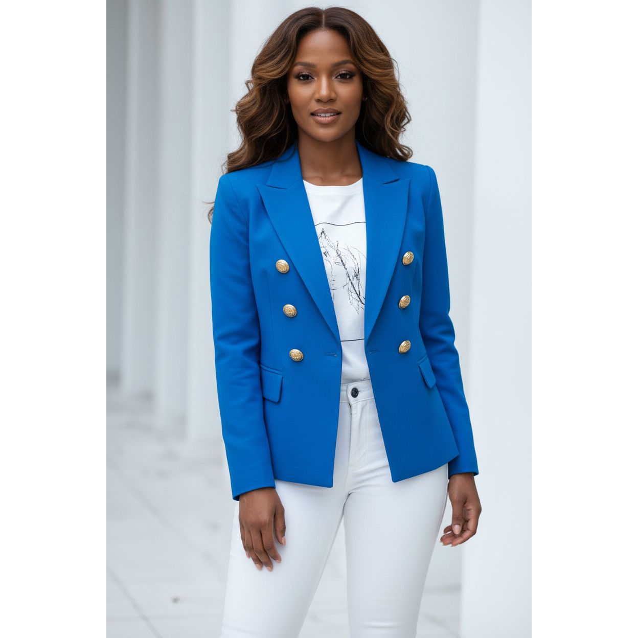 Double Breasted Formal Blazer