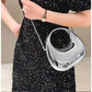 Women's Acrylic Crescent Moon Handbag