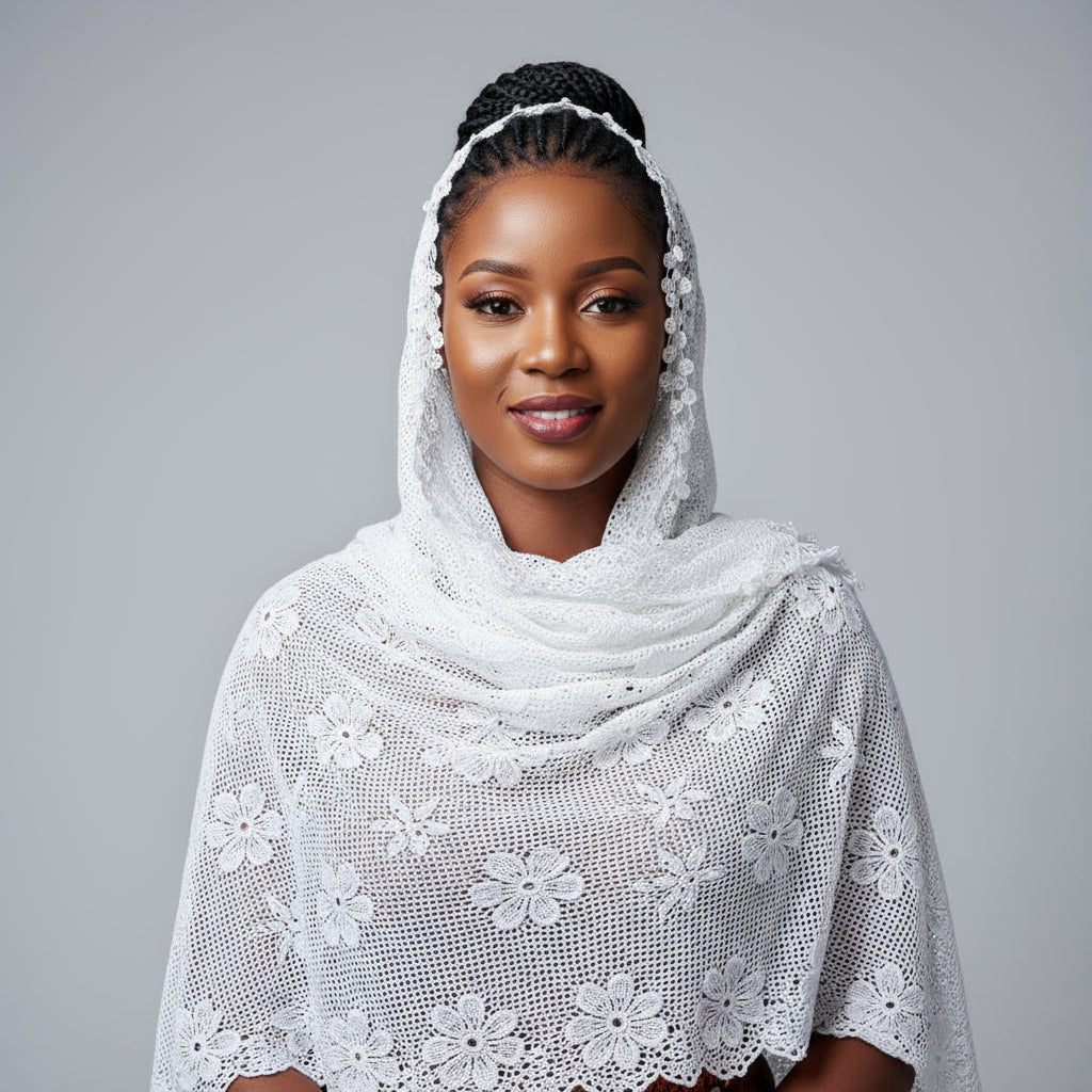 Lace Fabric Veil Scarf Lace Veil