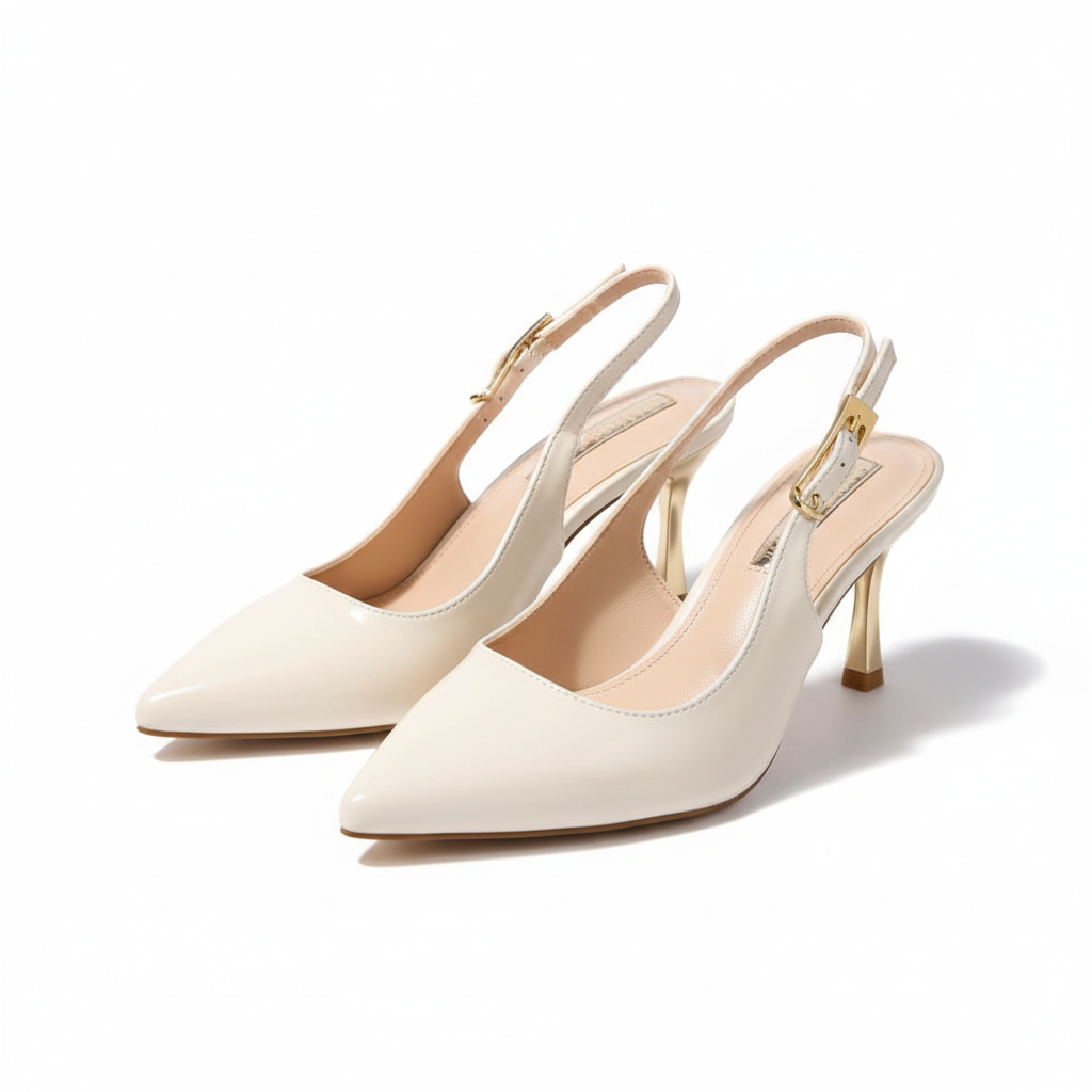 Elegant Comfortable Ankle Strap Pointed-Toe High Heel Sandals