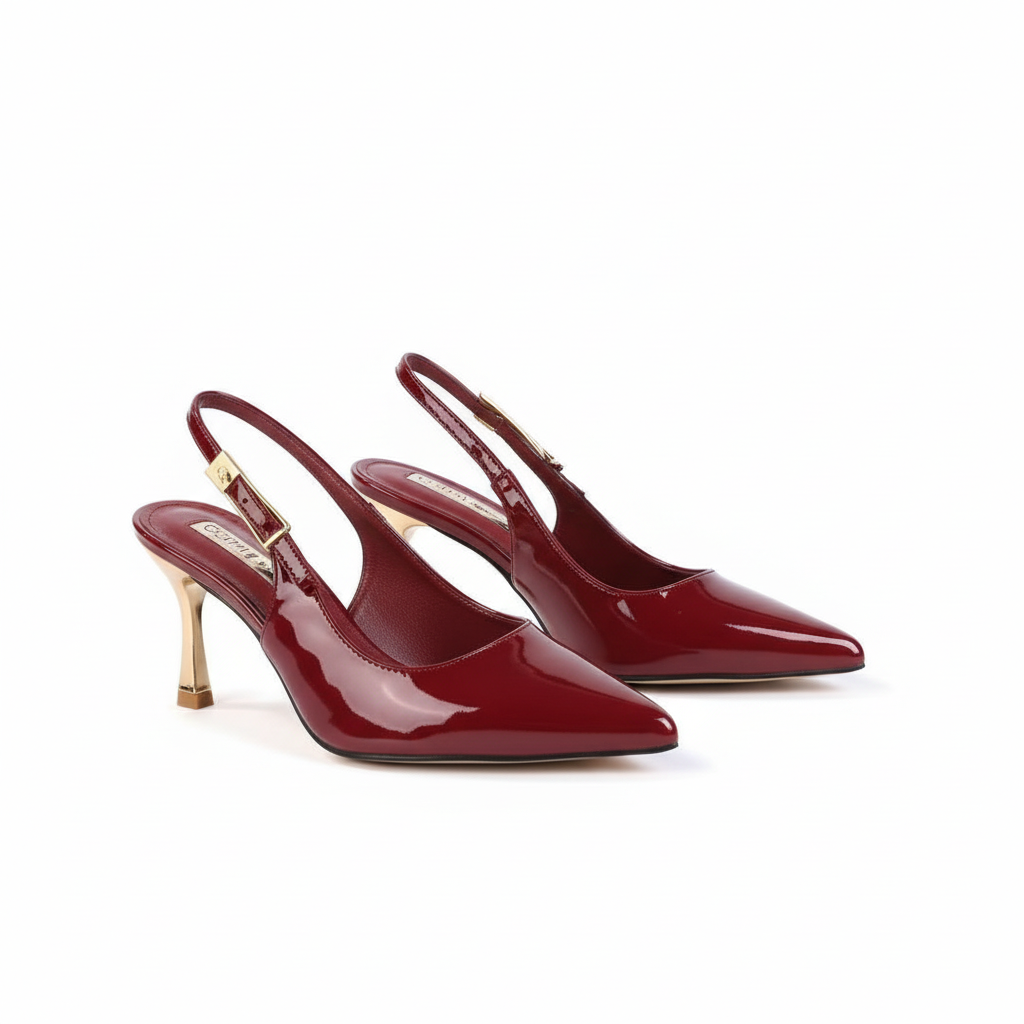 Elegant Comfortable Ankle Strap Pointed-Toe High Heel Sandals