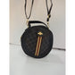 Mini Round Ophidia Leather Crossbody Bag