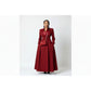 Long Coat Plus Size Double Breasted Ladies Wedding Wear Party Prom Dress