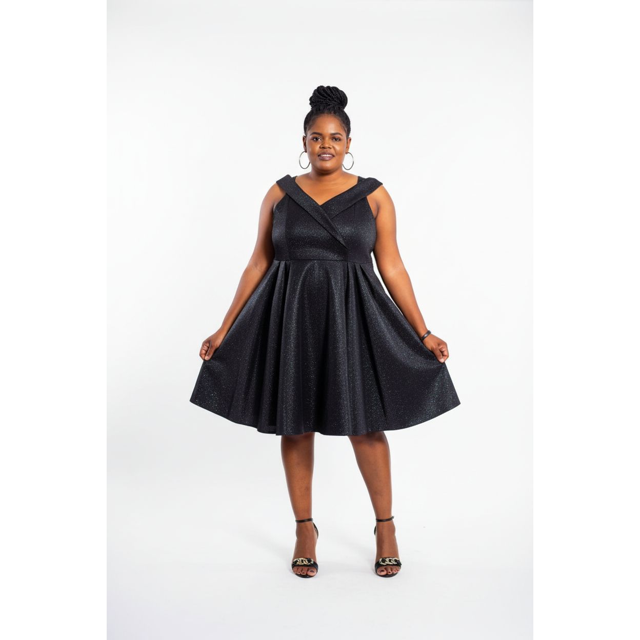 Off-Shoulder Shimmer Wedding Dress