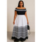 Off Shoulder Xhosa Dress