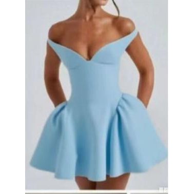 Off-Shoulder Mini Dress