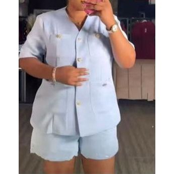 Standards Pocketed Bright Colour Blazer Shorts Suit main image 0