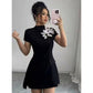Slim Fit Elegant Mini Dress
