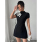 Slim Fit Elegant Mini Dress
