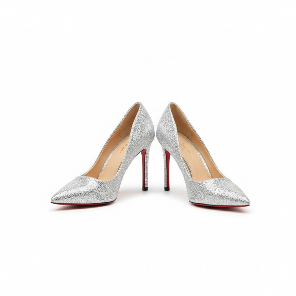 Women's Pointed Toe Comfortable And Fashionable Black High Heels