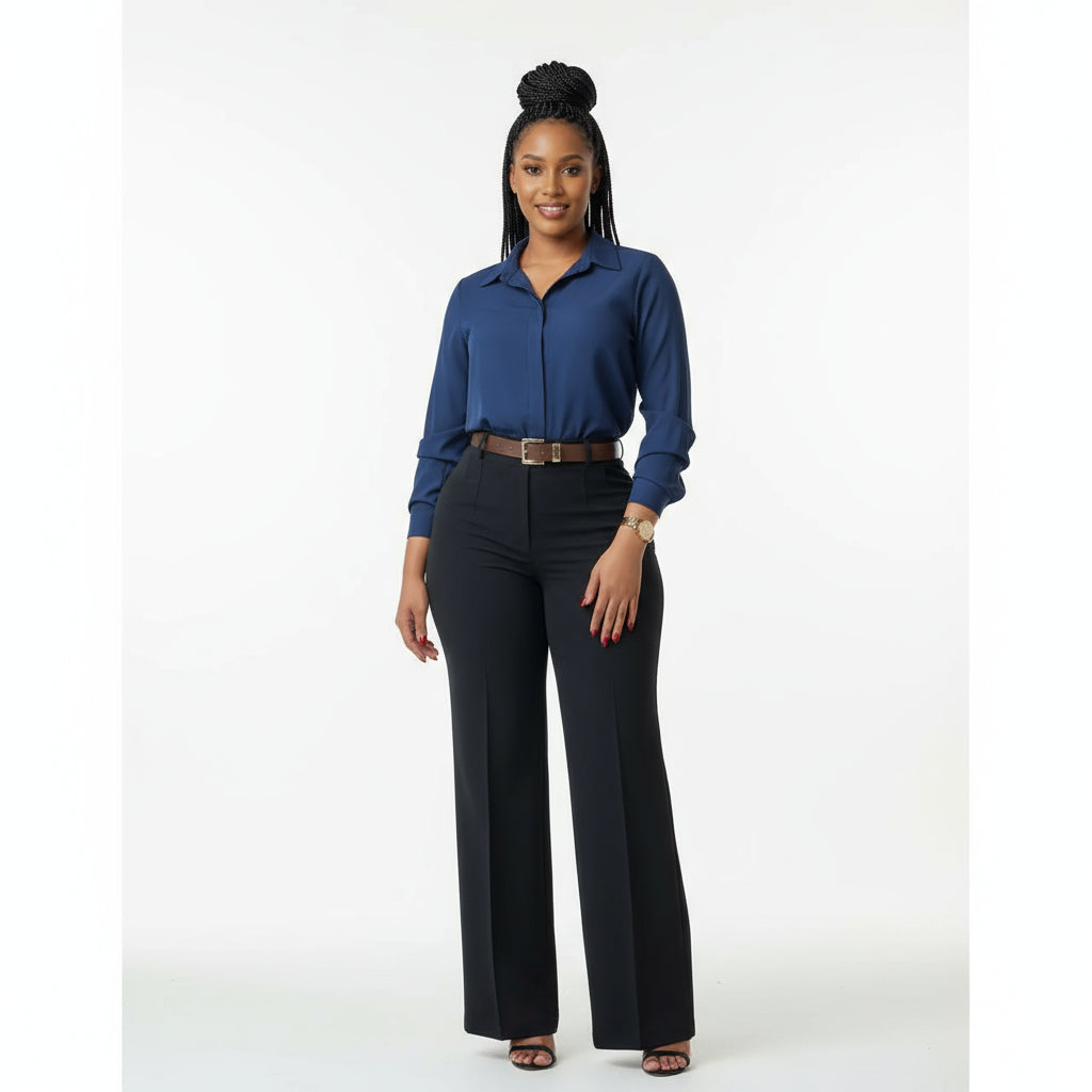 High waisted formal pant