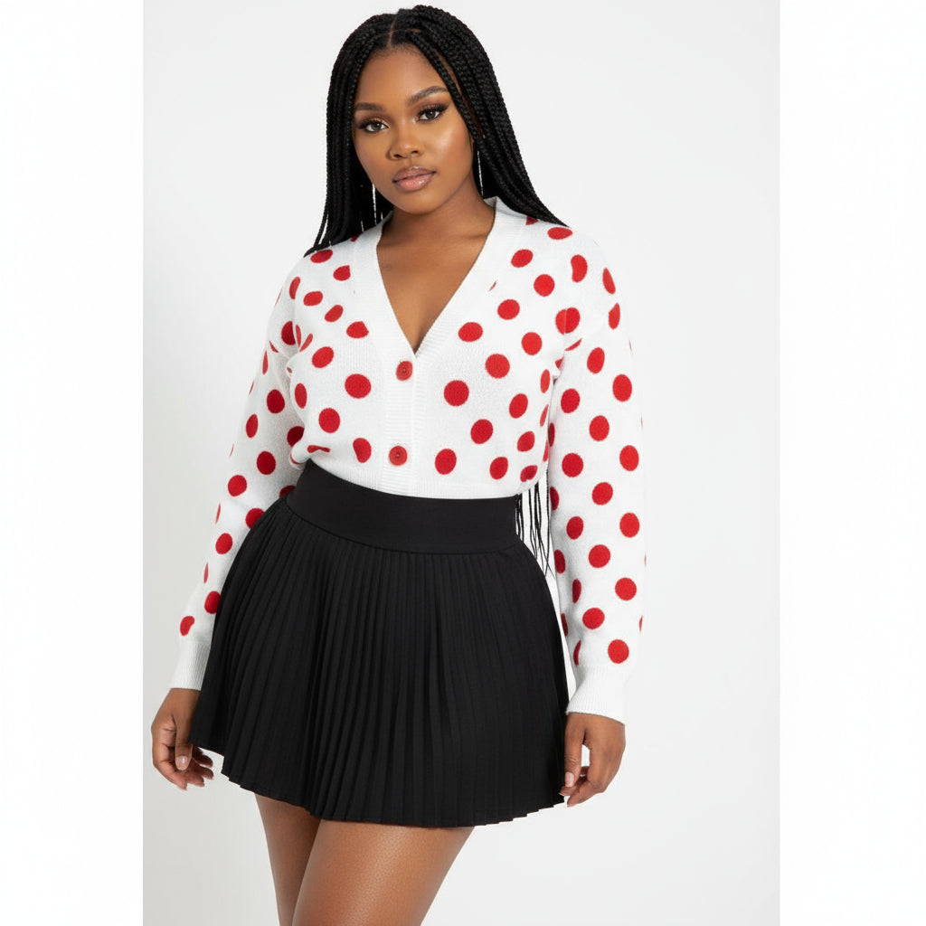 Sexy Pleated Short Skirt