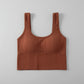 Women's Plain-Color Ribbed Top