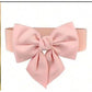 Women's Fashion Bow Belt Decorated with Elastic Waist Cover