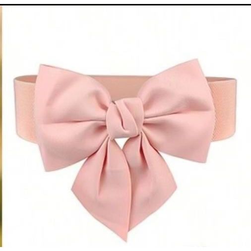 Women's Fashion Bow Belt Decorated with Elastic Waist Cover