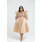 Plus Size Duchess Midi Dress