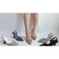 Pointed Diamante Court Heel With Slingback