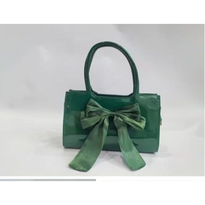 Missy Missi Sage Elegance Bow Bag Shoulder Bag