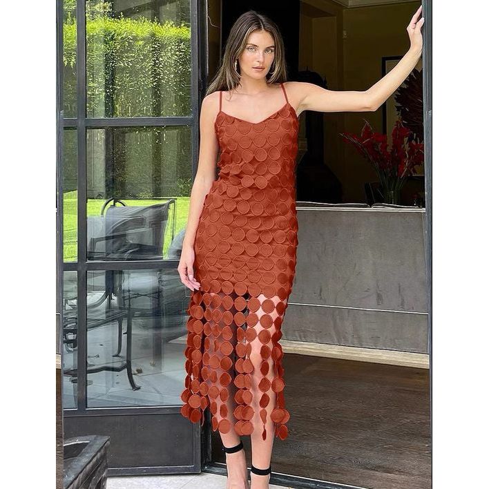 Square Collar Sleeveless Slimming Spliced Zipper Designer Dress