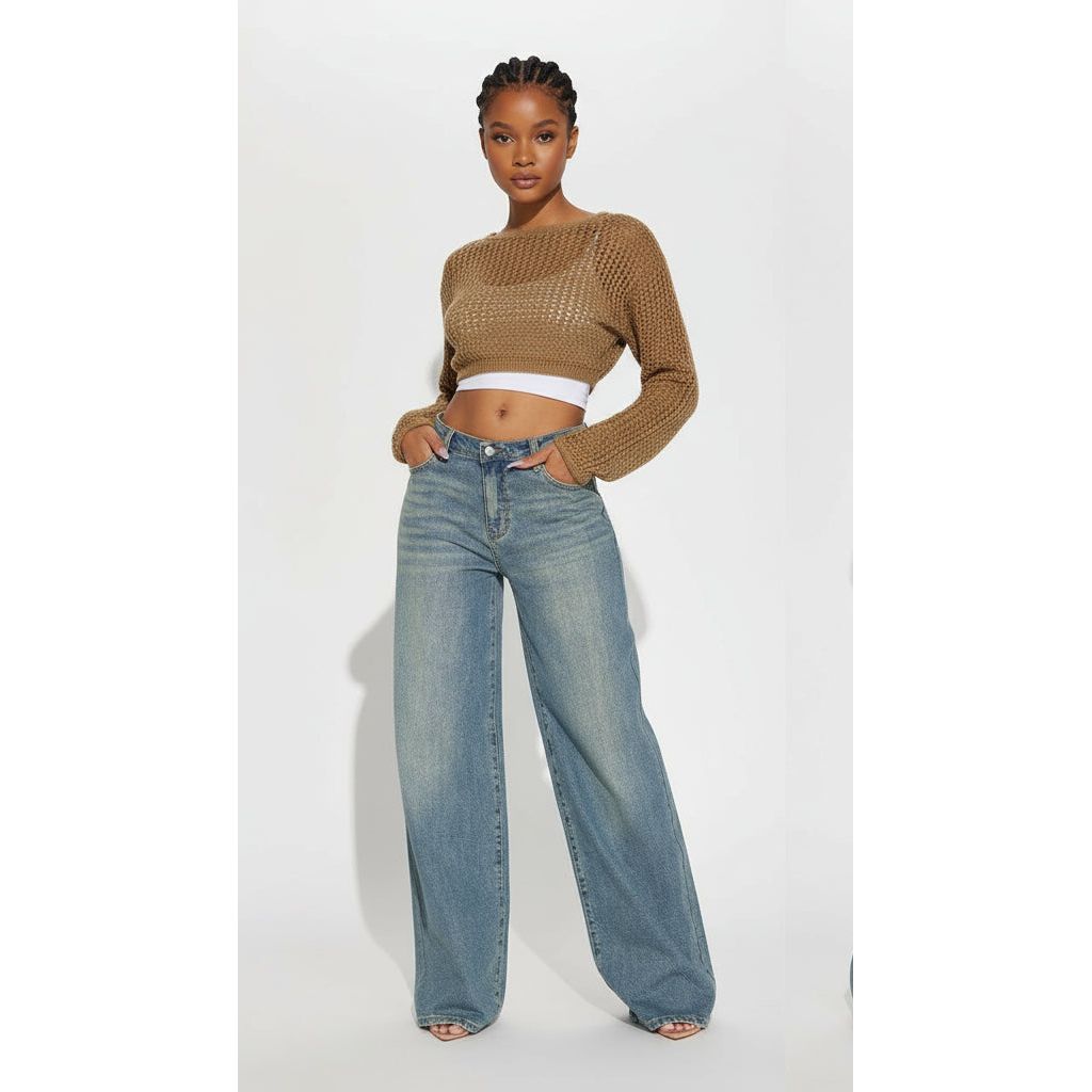 Shock and awe vintage tinted baggy jeans