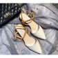 Women Ankle Strap Heels Summer Fashion Platform Slippers
