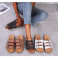 Open-Toe Design Triple Buckle Closure Sandals