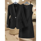 Elegant Women's Dress Blazer 2 Piece Set Suit