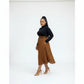 Printed Vintage Pleated Skirt