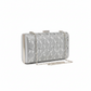 Transfigure Satin Envelope Clutch Handbag