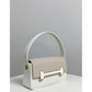 Versatile Shoulder Bag with 'H' Design Trendy Handbag