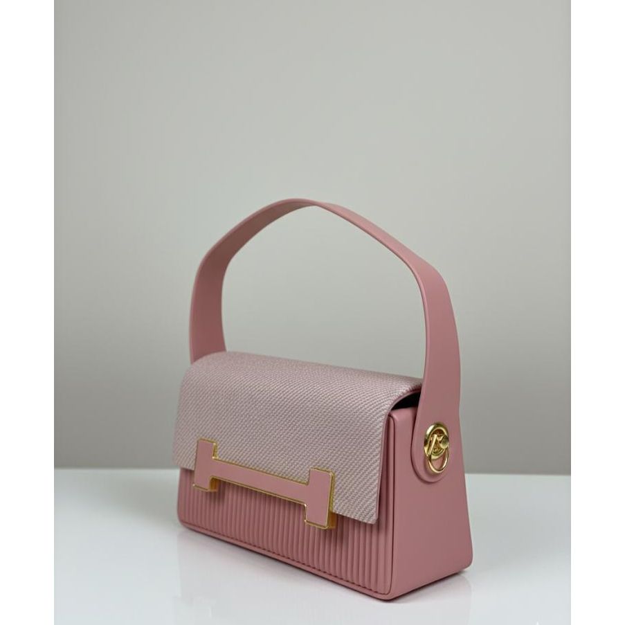 Versatile Shoulder Bag with 'H' Design Trendy Handbag