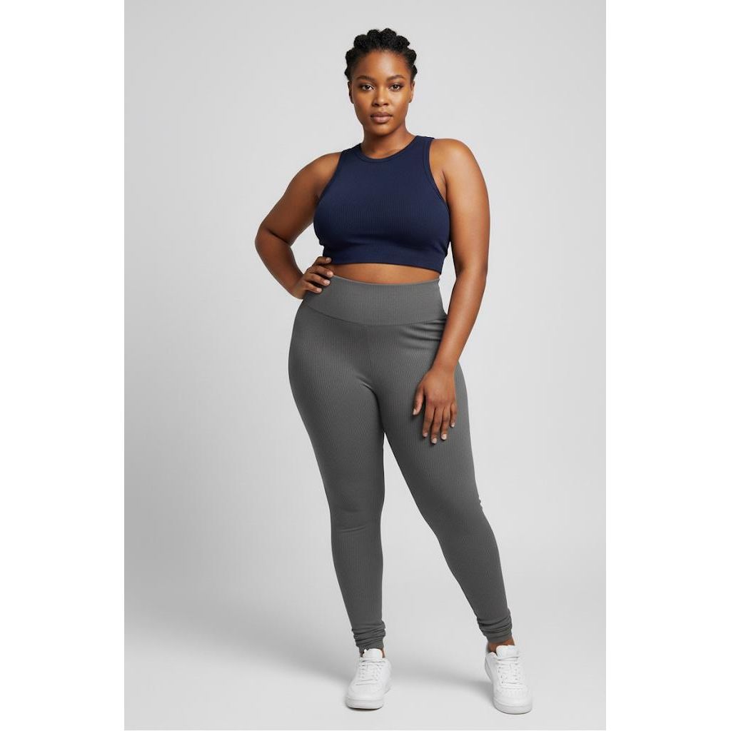Plus Size Everyday Full Length Tight Pants