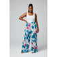 Multi Color Printed Plisse Long Pant