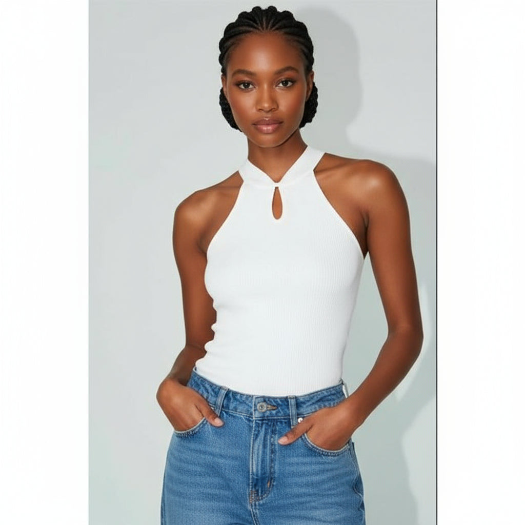 Stylish Fashion Halter Neck Top