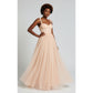 Long Formal Sweetheart Neckline Tulle Dress