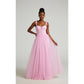 Long Formal Sweetheart Neckline Tulle Dress