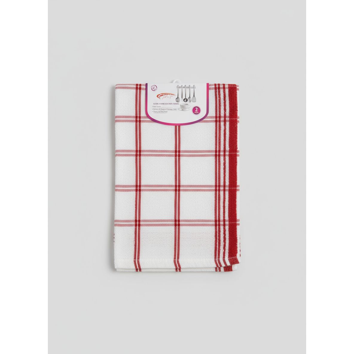 2pcs Super Terry Swab Dish Cloth