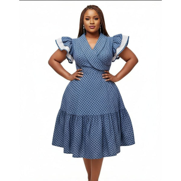 how to crochet a child's dress Vivienne Pattern PDF — Baby & Children's Lace Ruffle Dre – The Moule Hole Size:16.5 32-33 D043D double V Velvet Flutter Half Sleeve