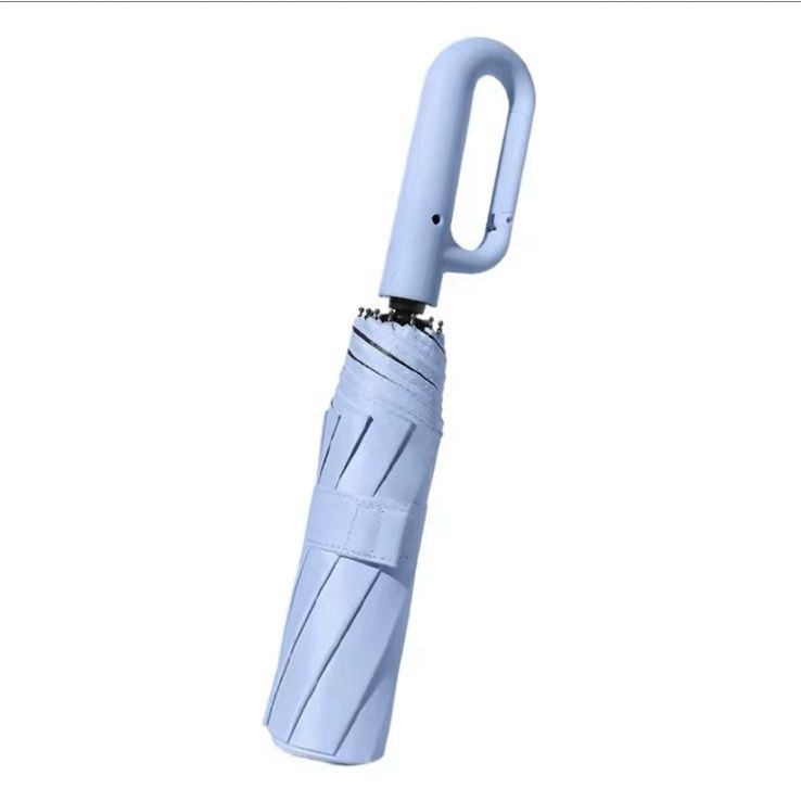 Portable Folding Umbrella With Hook Handle