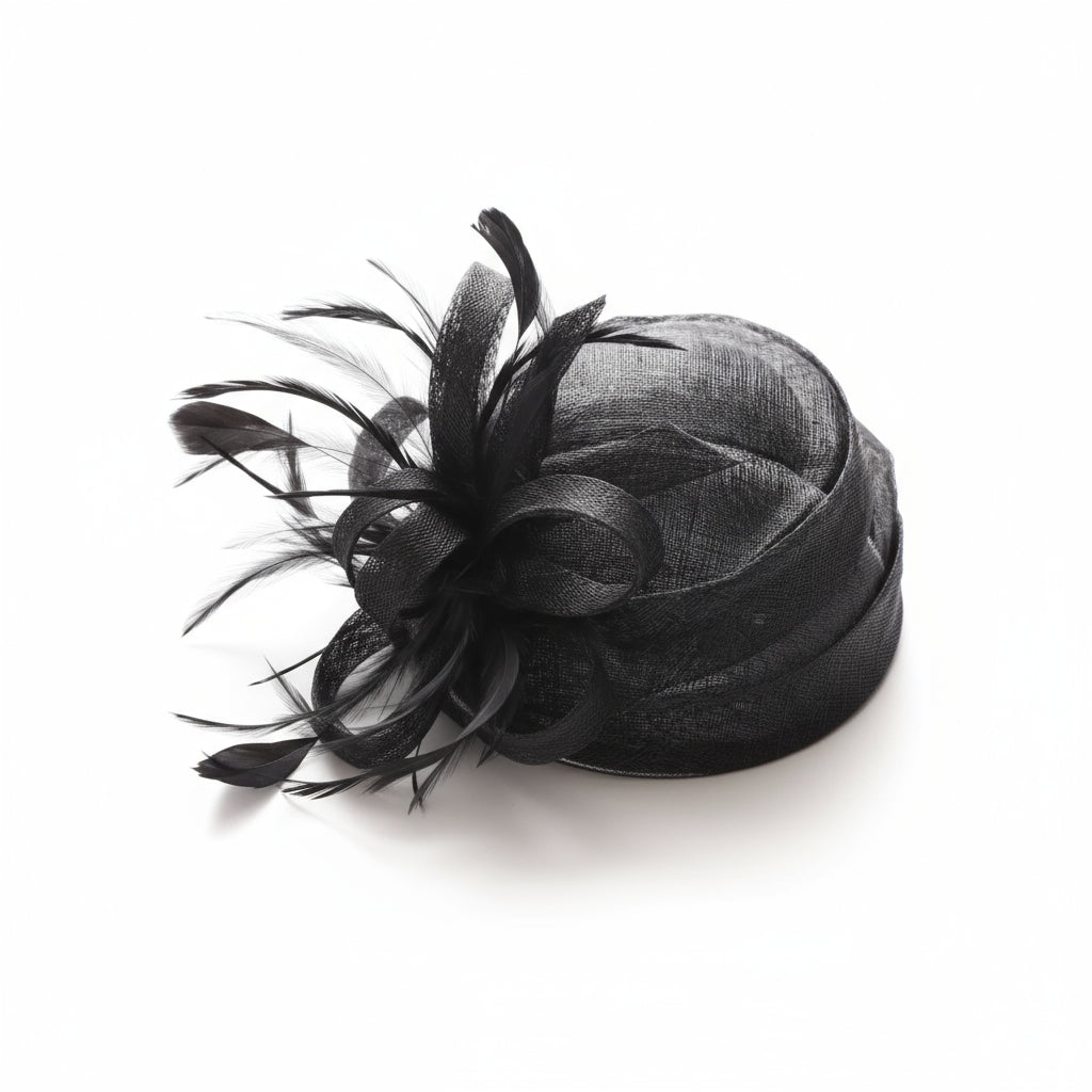 Chic Feather Fascinator Hat