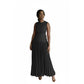 Plus Size Sleeveless Pleated Newly Maxi Dress