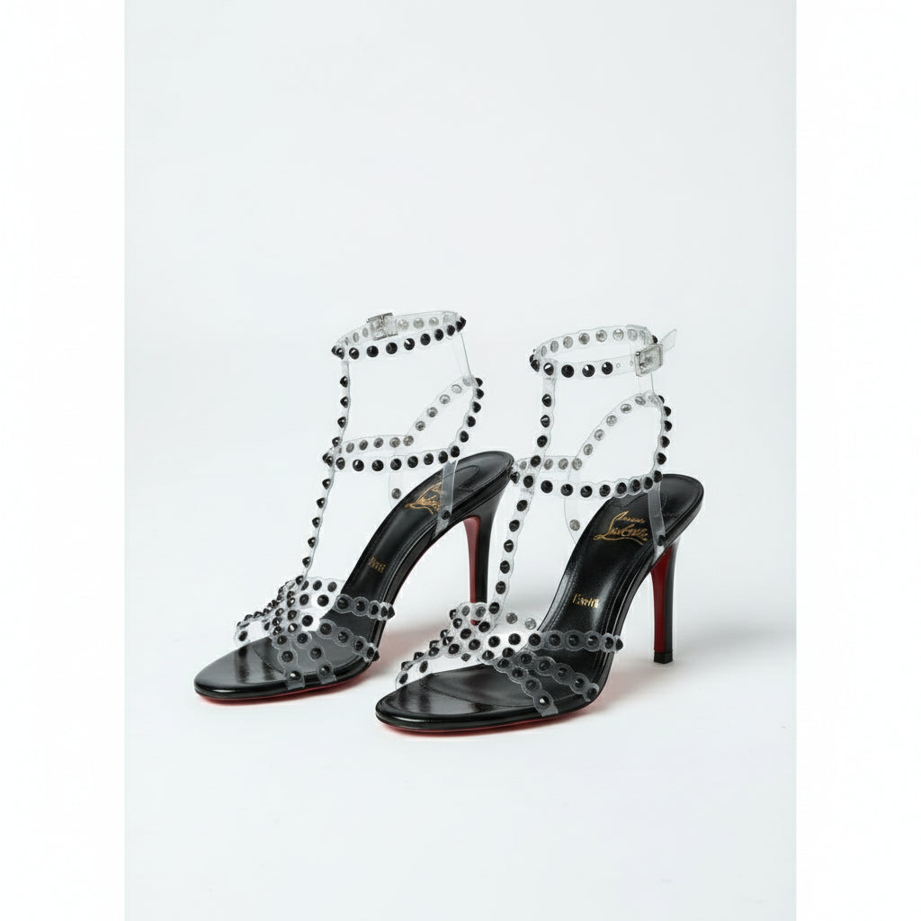 Ladies Evening studded heels