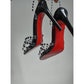 Ladies Evening studded heels