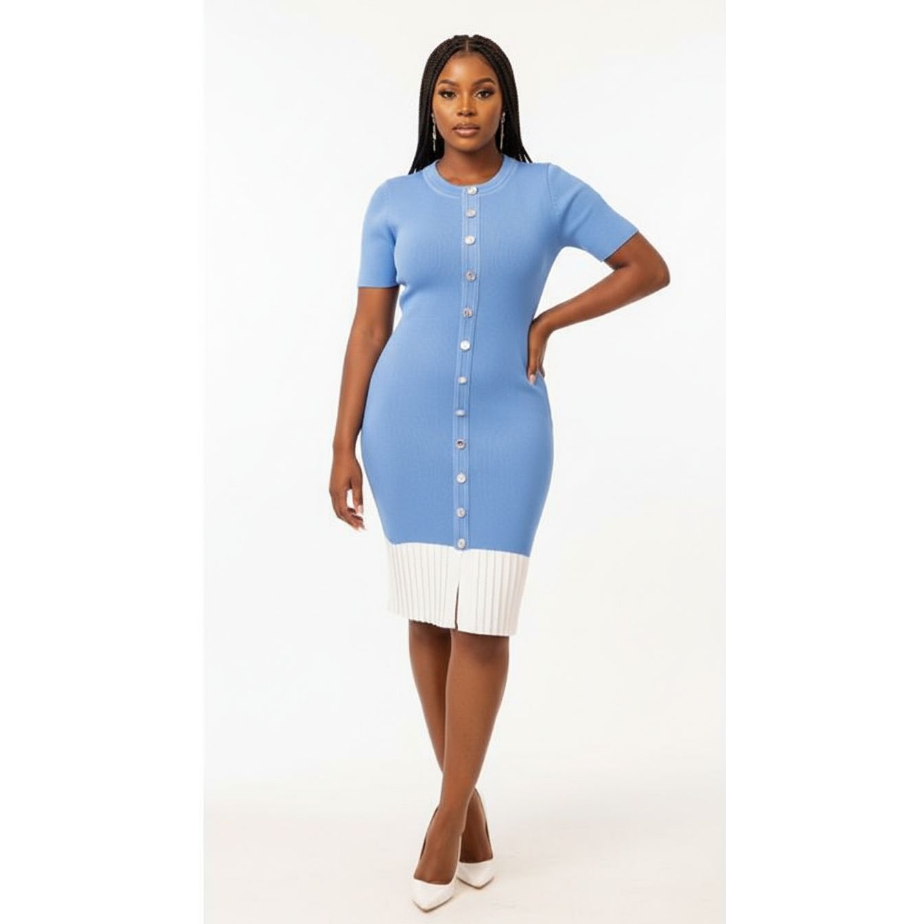 Multi Kinops Knitted Mini Dress