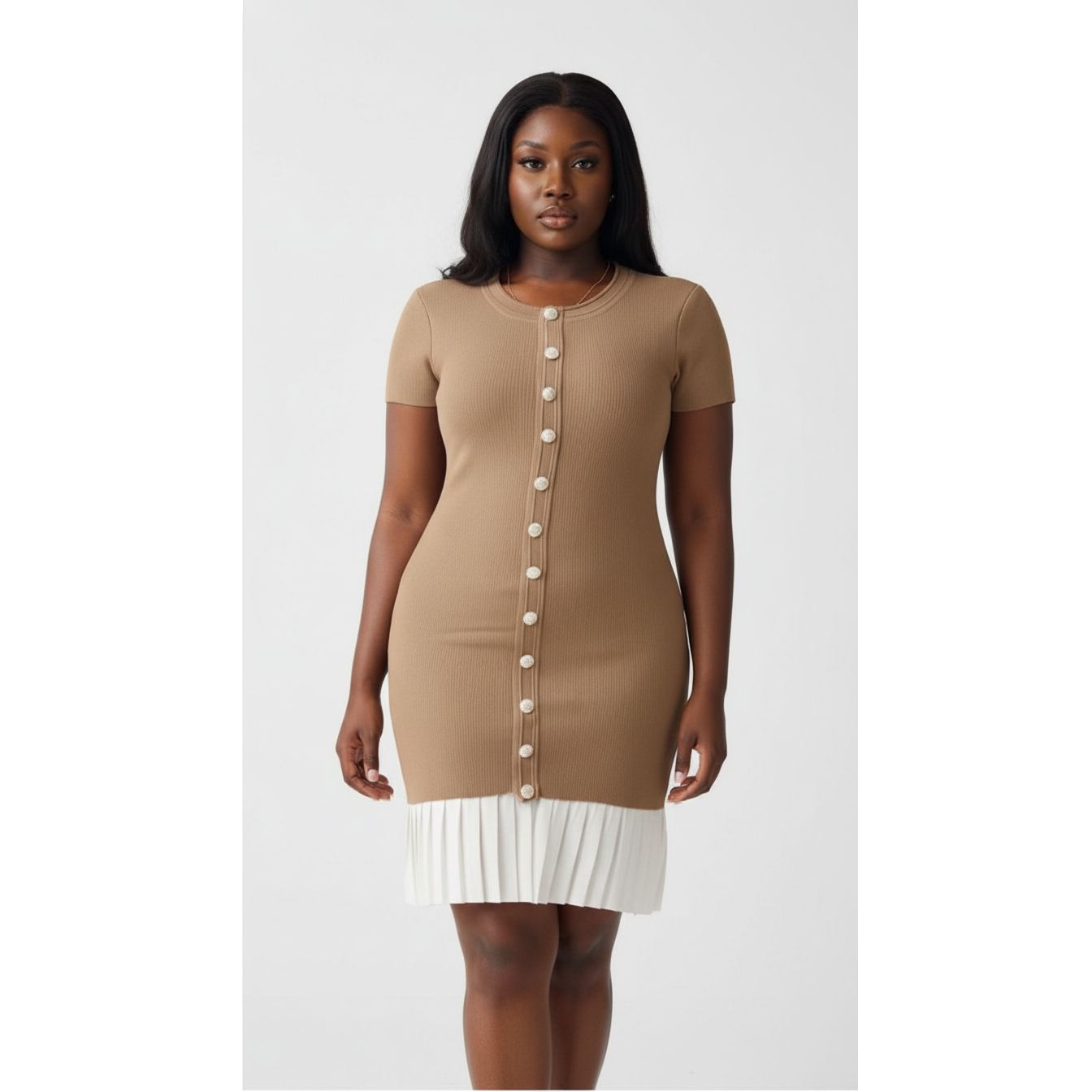 Multi Kinops Knitted Mini Dress