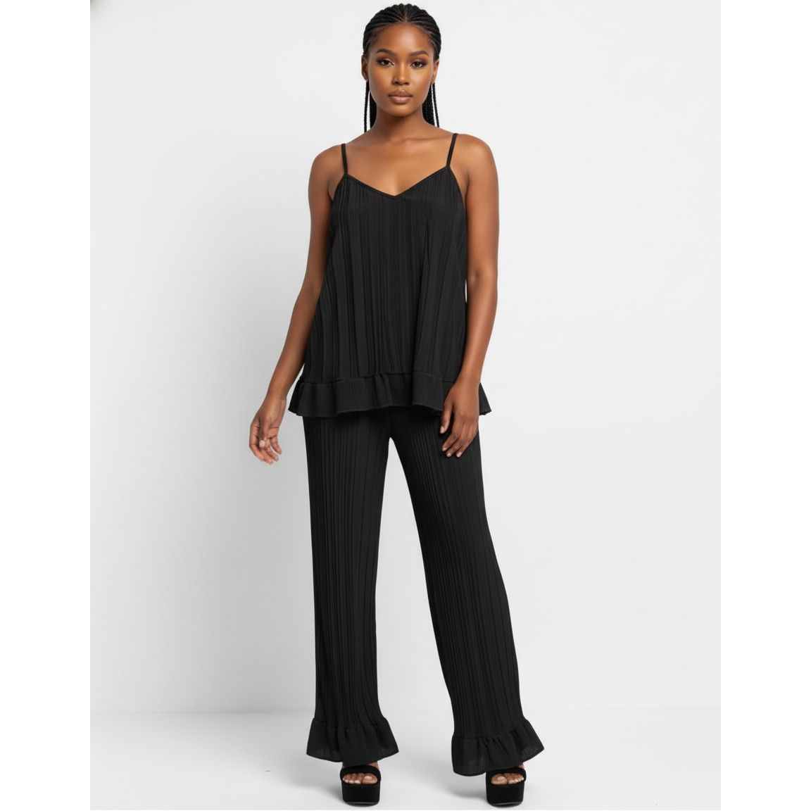 Summer 2 Piece Outfits Knit Lounge Sets