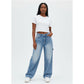 Organic Cotton Wide Leg Jeans